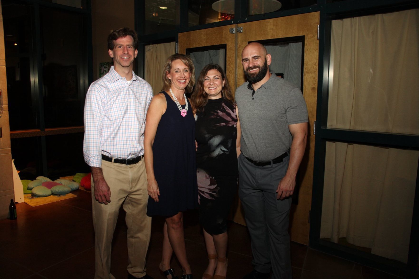 Steve and Jennifer Davis, Kristin Poole, Myles Essick